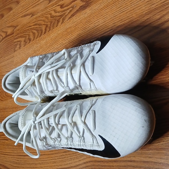 Nike Alpha Huarache 7 Pro LAX Wht/Blk Men's Size 11.5 - Picture 3 of 8